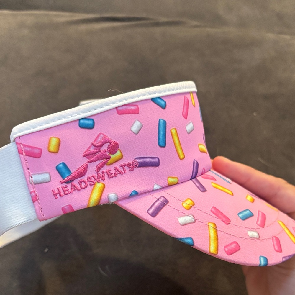 Pink Sprinkles Women's Visor - Picture 4 of 4